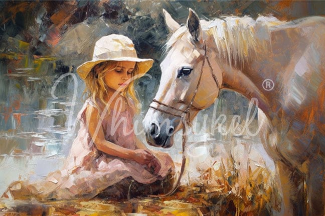 Riverbank Rendezvous A2 Rice Paper | 16.54in x 23.39in