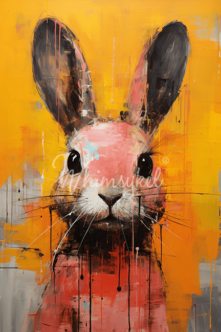 Bunny Foo Foo | A2 Rice Paper | 16.54in x 23.39in