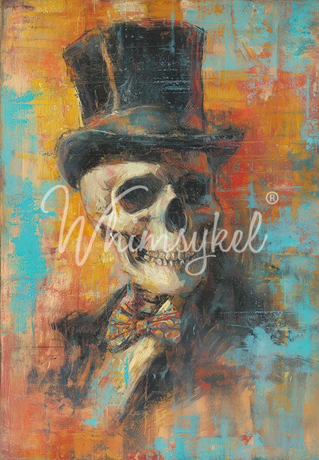 Mr. Bones A2 Rice Paper | 16.54in x 23.39in