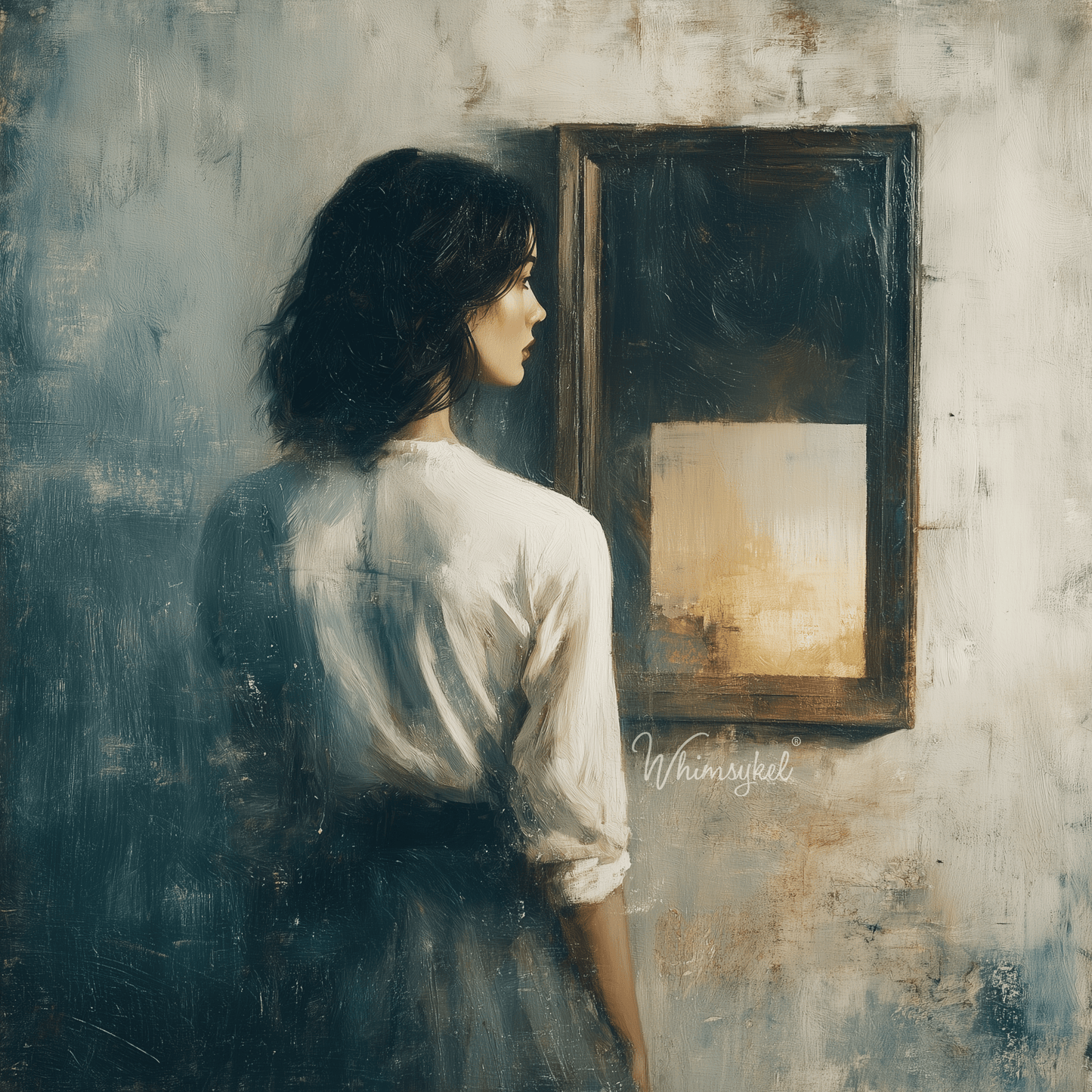 The Invitation 12x12 in Rice Paper