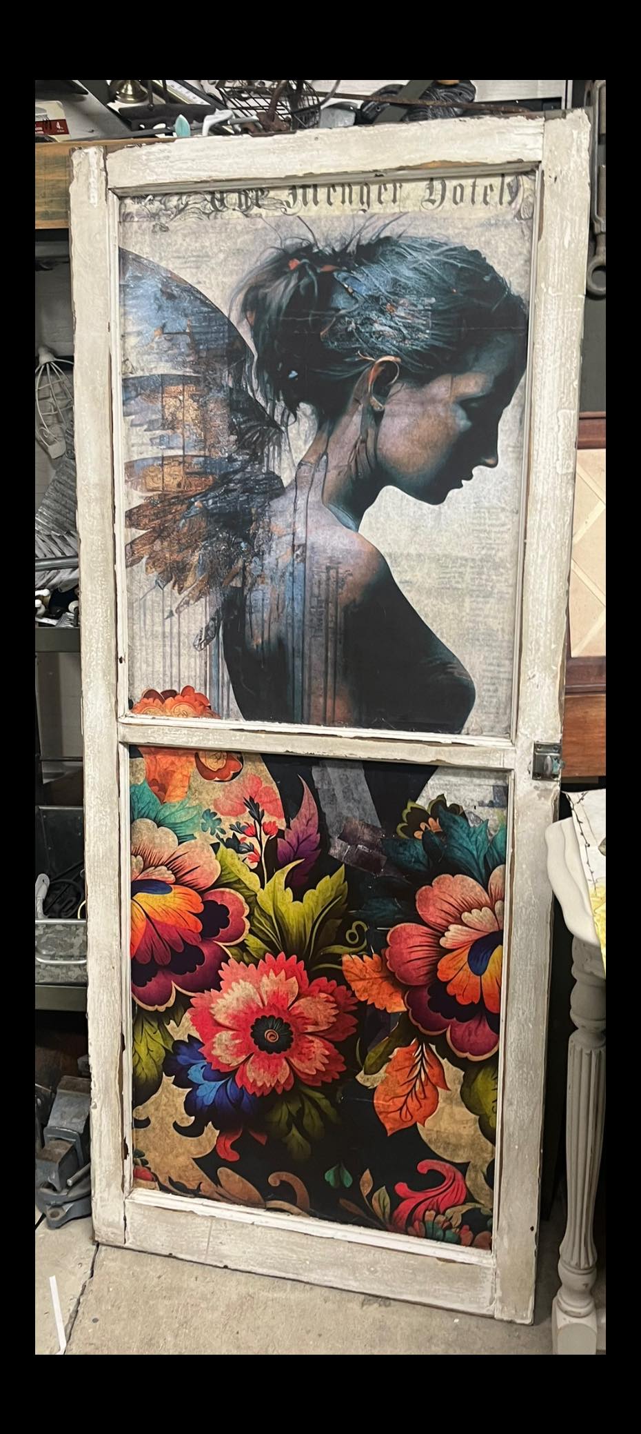 Papier de découpage de fleurs Boho 21x29