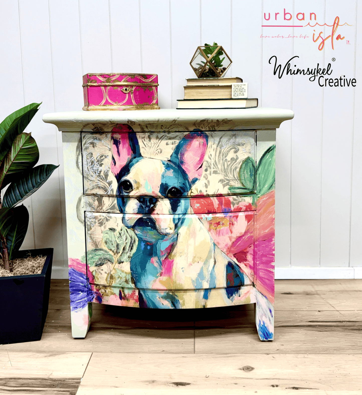 Frenchie | 18 lb Decoupage Tissue Paper | 21x29