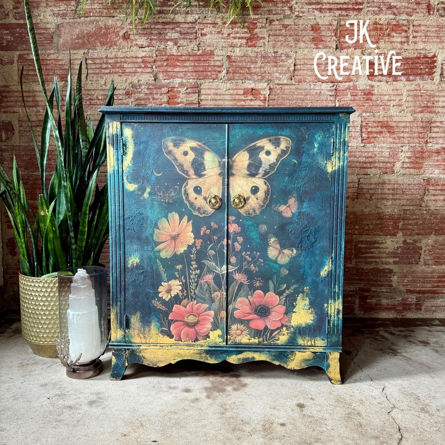 Midnight Moth |18lb Decoupage Tissue Paper | 21x29 in