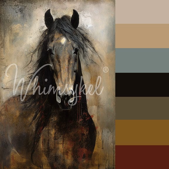 Heart Horse Color Palette