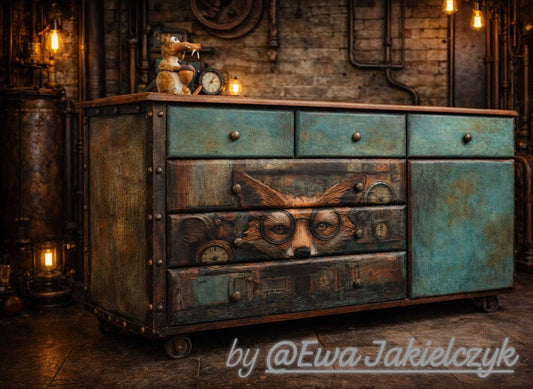 One Hand. A Whole Heart. The Inspiring Story Behind This Steampunk Fox Dresser