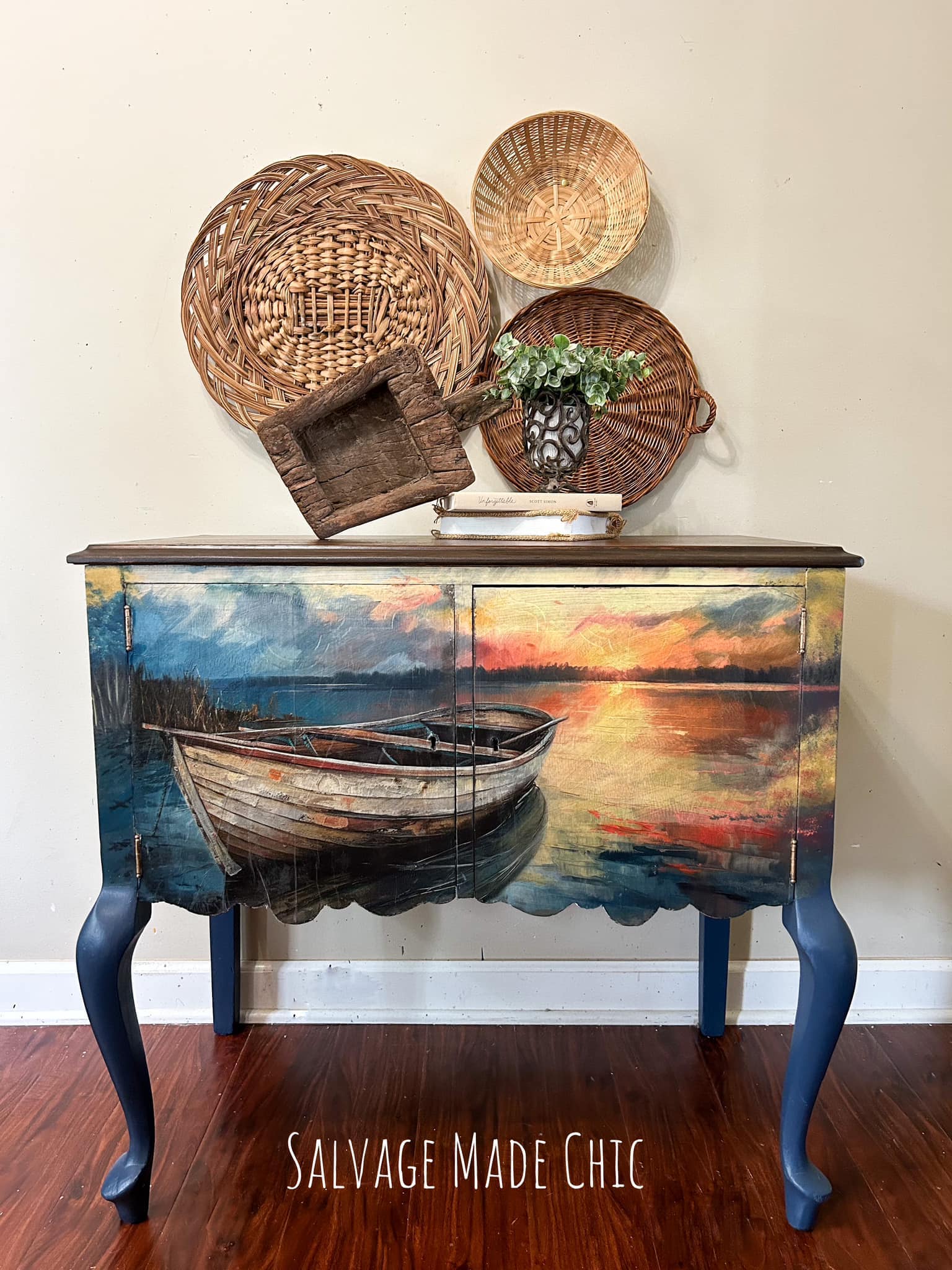 Close-up of vibrant sunset coral and orange tissue paper edges with subtle creases and textured surface detail