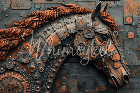 Iron Horse | 18 lb Decoupage Tissue Paper | 21x29 Inches
