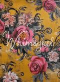 Whimsykel Designs Rustic Rosewood decoupage tissue paper, 21x29 inches, floral vintage roses, shifting seasons collection