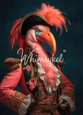 Captain Featherduster | A2 Rice Paper | 16.54in x 23.39in