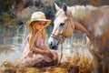Riverbank Rendezvous  A2 Rice Paper | 16.54in x 23.39in