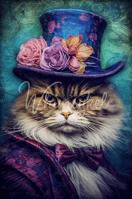 Whimsykel Designs WELC0ME DE$IGN decoupage tissue paper stack with pastel pink, blue, and yellow floral patterns, 20x30