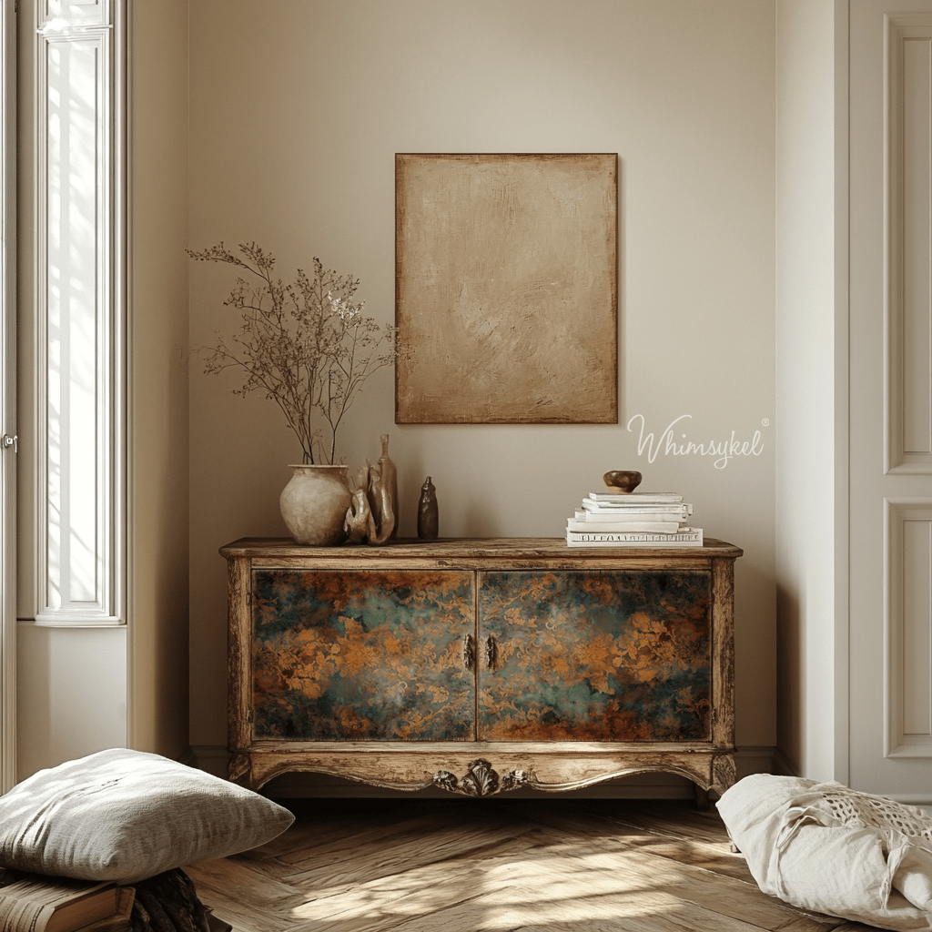 Baroque Patina |18lb Decoupage Tissue Paper | 21x29 in