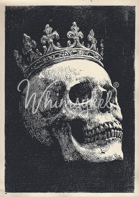 Bone Reign tissue decoupage paper featuring rice texture with brown and beige earthy tones, customized for POD vertical