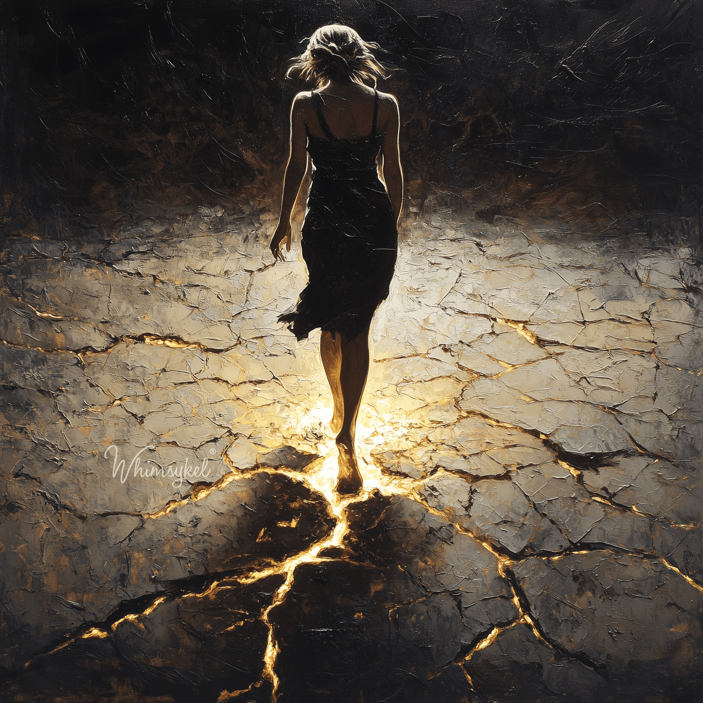 Customized Tissue Paper Breaking Free square rice decoupage paper with vibrant abstract design, textured surface, 12x12