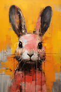 Bunny Foo Foo | A2 Rice Paper | 16.54in x 23.39in