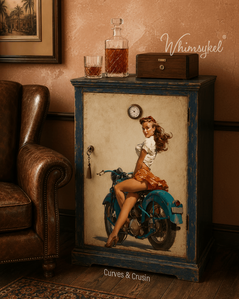 Curves & Crusin' | 18 lb Decoupage Tissue Paper | 21x29 in
