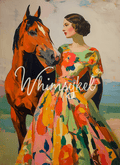 Derby Blossoms | A2 Rice Paper | 16.54in x 23.39in