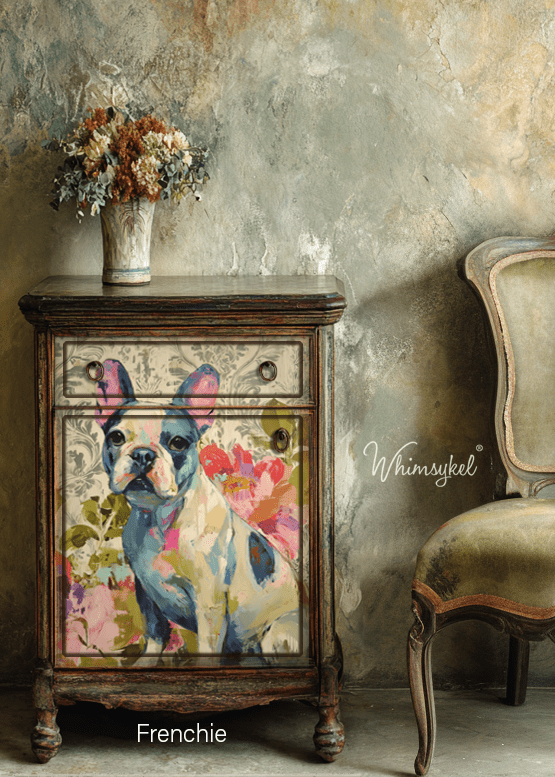 Frenchie | 18 lb Decoupage Tissue Paper | 21x29