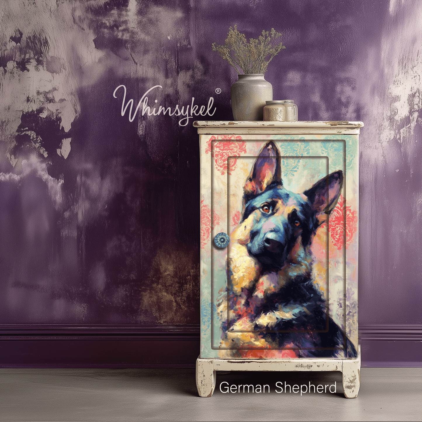 German Shepherd | 18 lb Decoupage Tissue Paper | 21x29