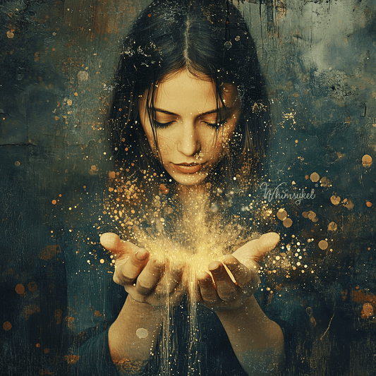 Customized Tissue Paper Gift of Creativity square rice decoupage paper with colorful floral and geometric patterns, 12x12