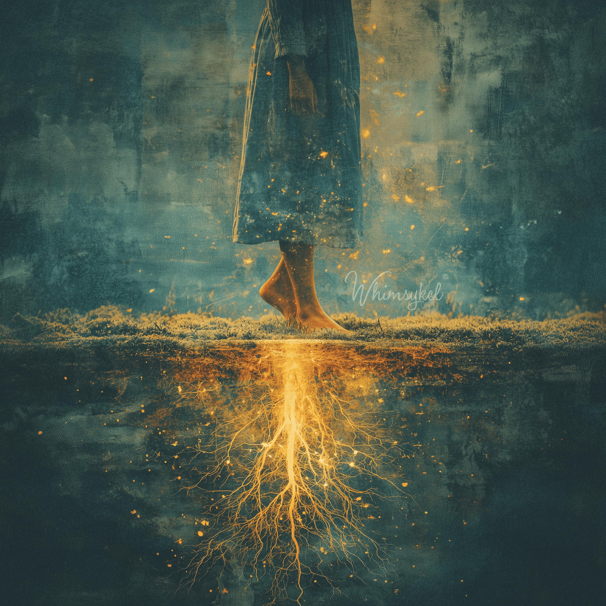 Grounded square tissue paper with rice decoupage design, beige and white textured surface, customized by Customized Tissue