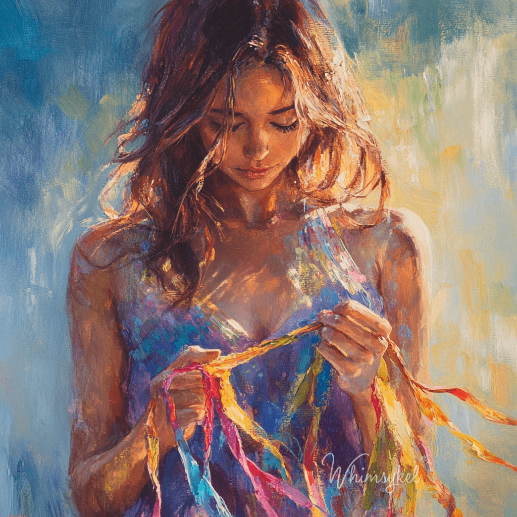 Soul Threads square rice decoupage tissue paper with colorful floral patterns and textured surface, customized for POD