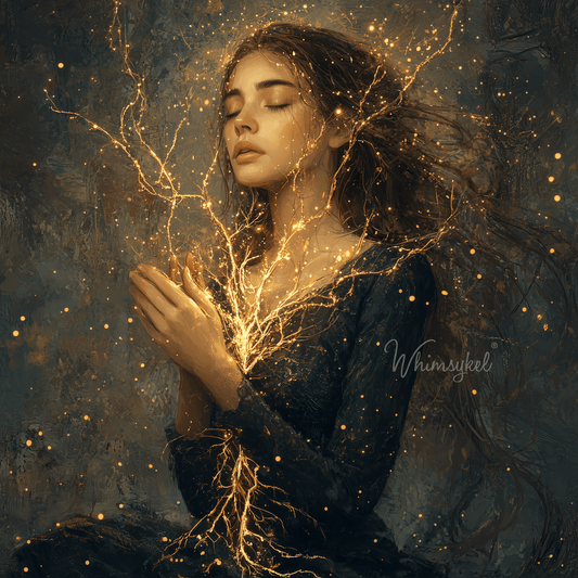 The Heart Expands Square Tissue Paper by Customized Tissue Paper featuring hand-painted floral design, 20x20 inches