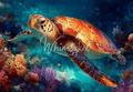 Turtle Divine | 18 lb Decoupage Tissue Paper | 29x21 in