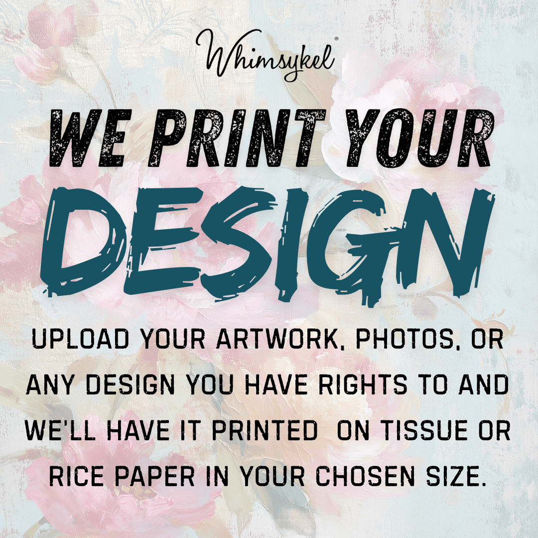 Customized tissue paper with abstract geometric pattern in vibrant hues for gift wrapping or packaging design