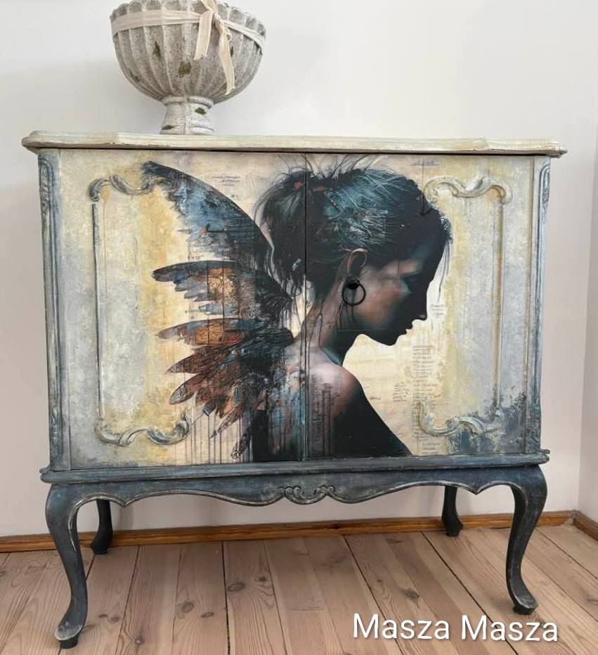 Anges parmi nous : Dara Papier de soie de découpage 21x29 