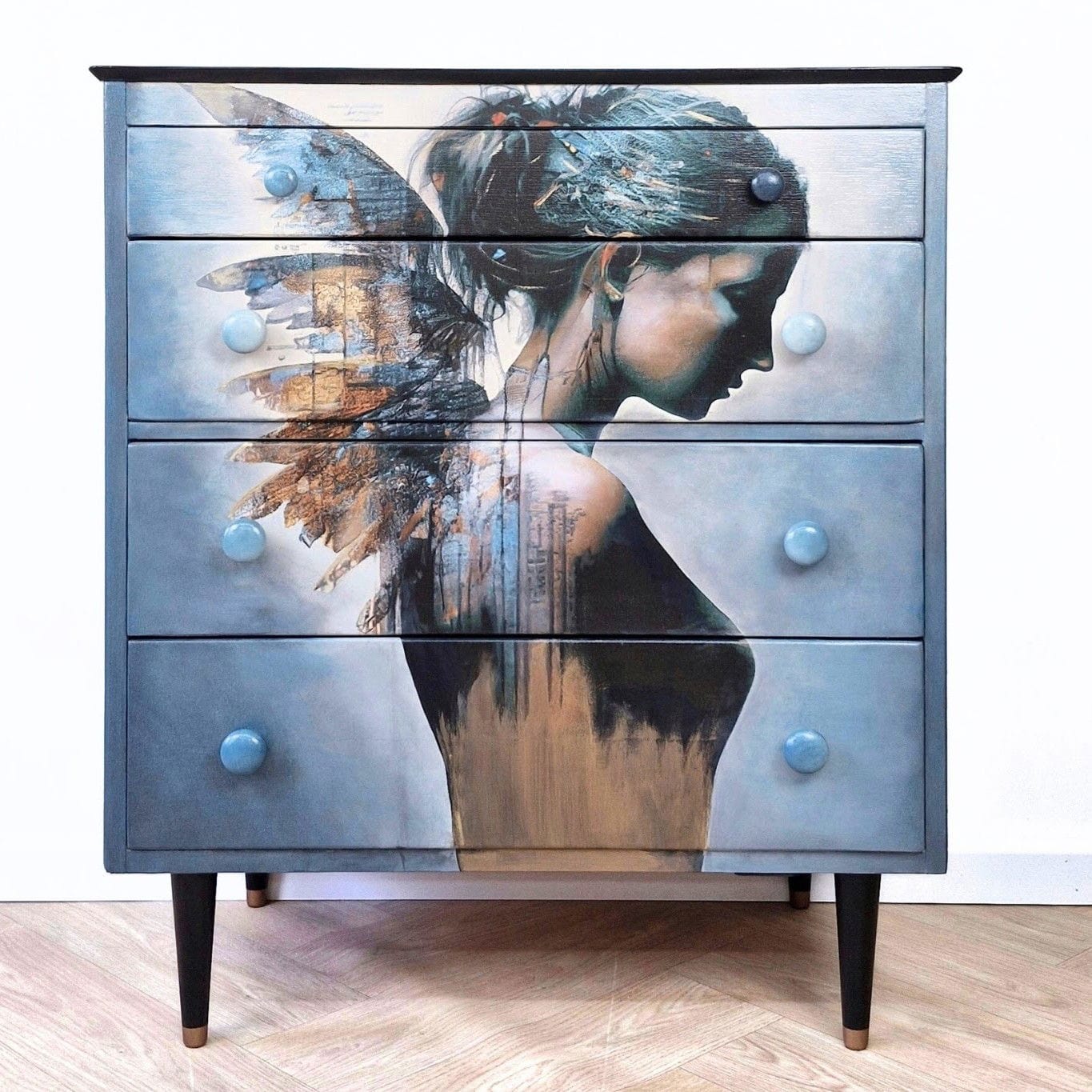 Anges parmi nous : Dara Papier de soie de découpage 21x29 