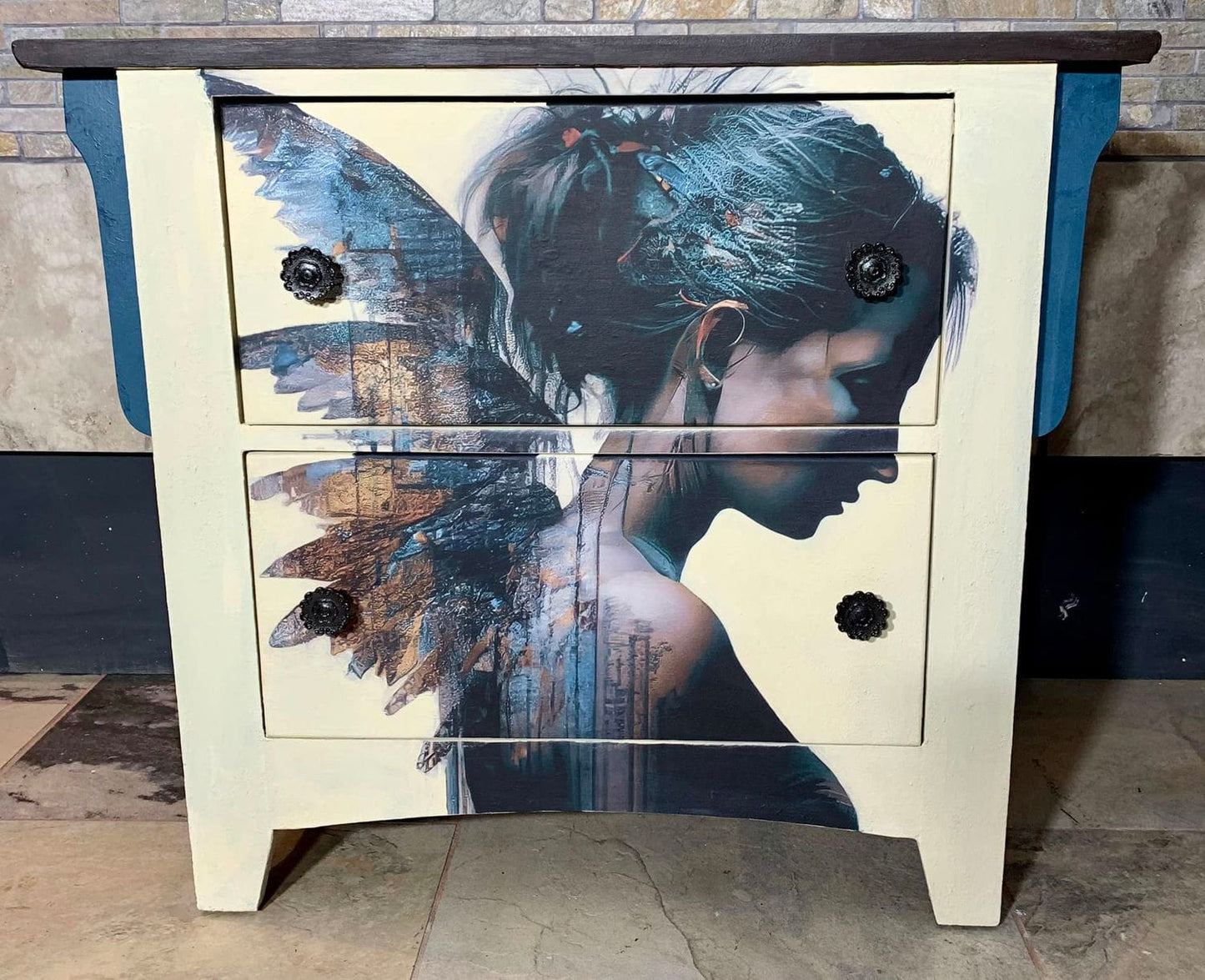 Anges parmi nous : Dara Papier de soie de découpage 21x29 