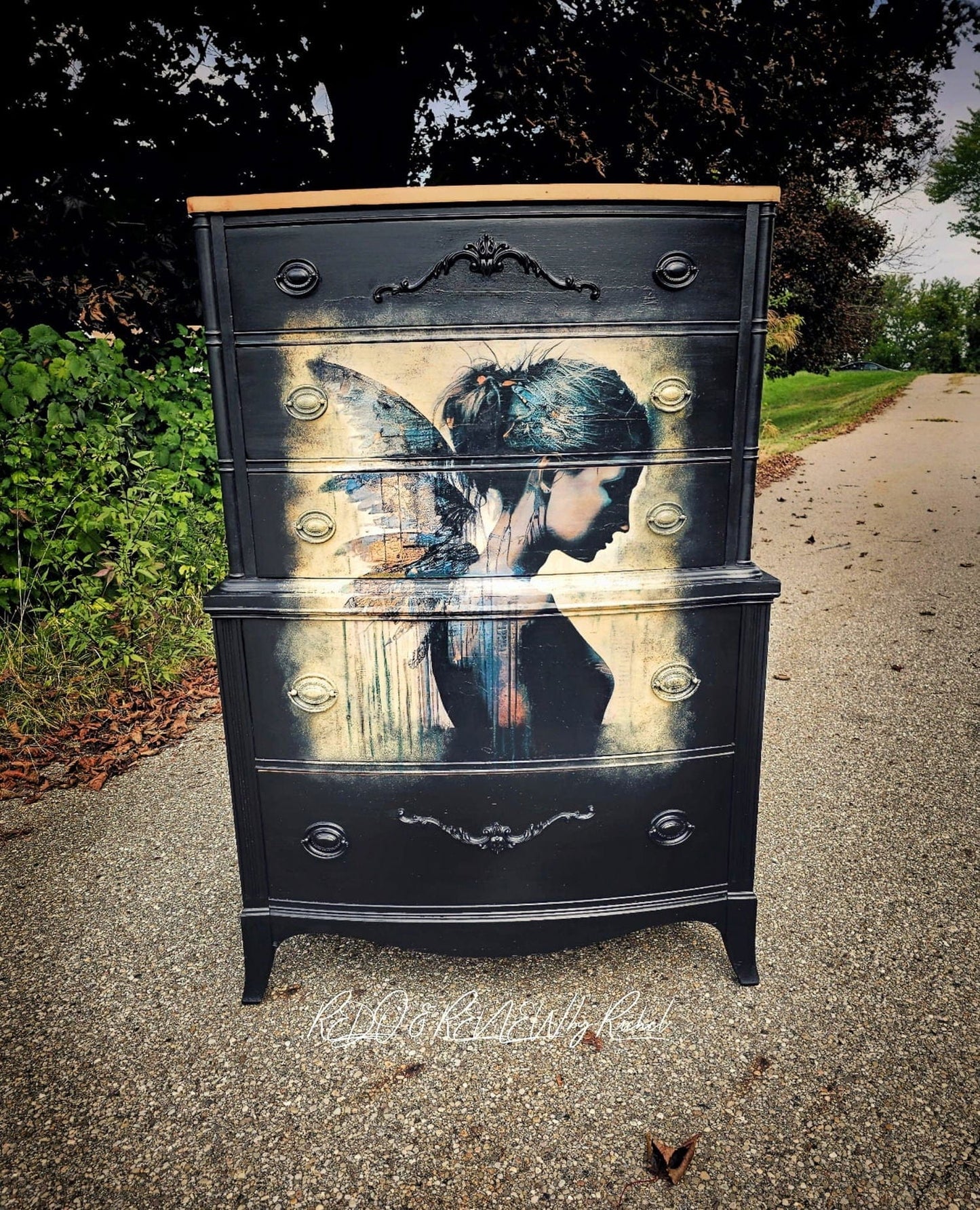 Anges parmi nous : Dara Papier de soie de découpage 21x29 