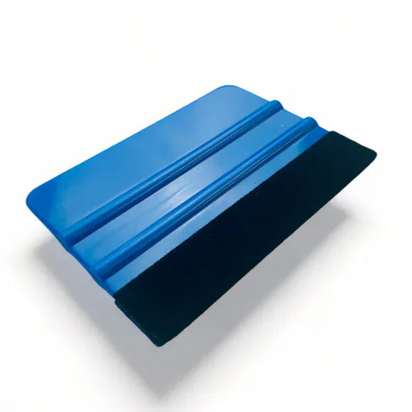 4 inch Blue Felt Squeegee