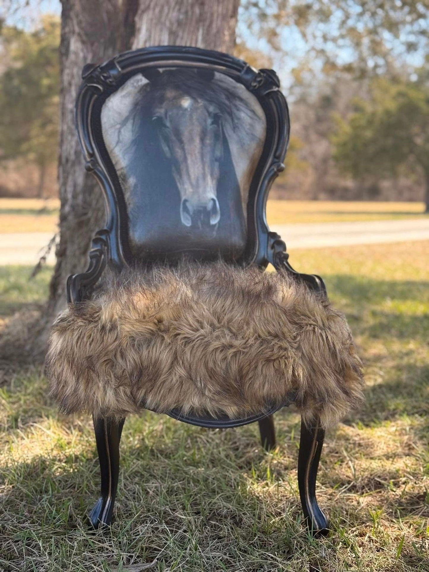 Papier de soie de découpage de cheval de coeur 21 x 29 po 