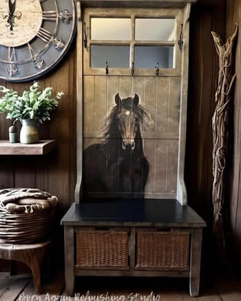 Papier de soie de découpage de cheval de coeur 21 x 29 po 