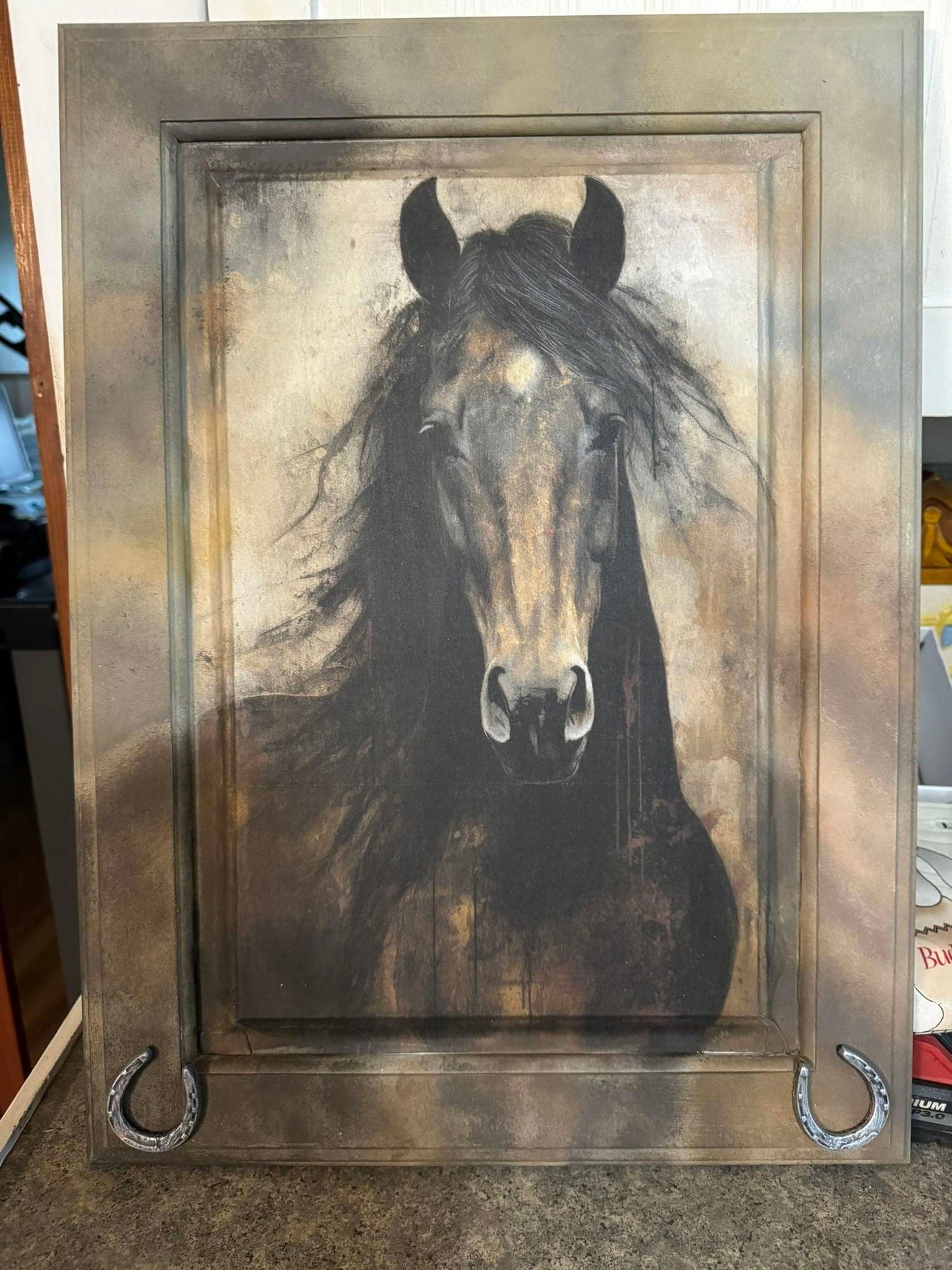 Papier de soie de découpage de cheval de coeur 21 x 29 po 