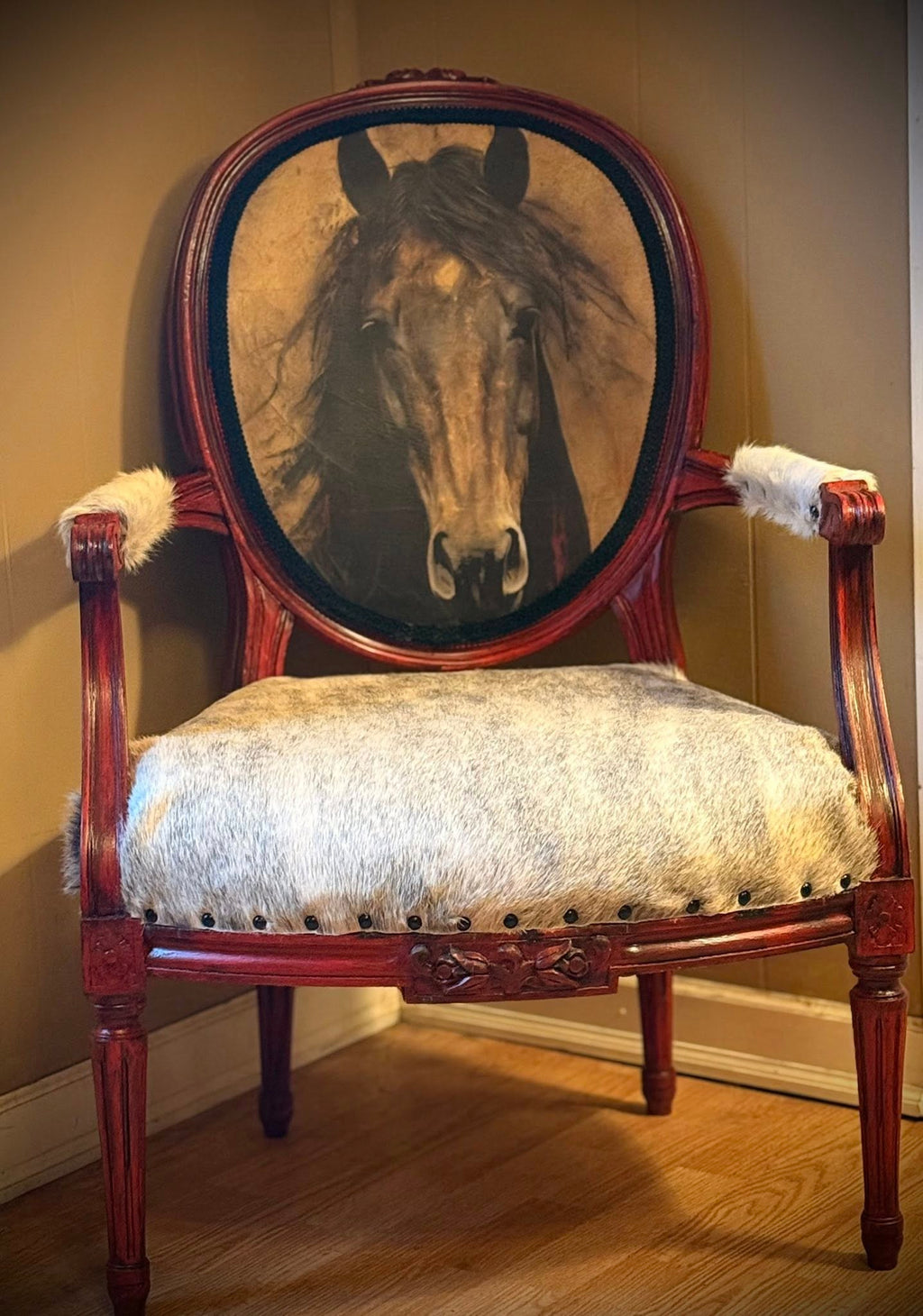 Heart Horse | 18 lb Decoupage Tissue Paper | 21x29 in