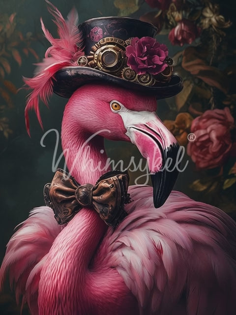 Pink Flamingear | 18 lb Decoupage Tissue Paper | 21x29