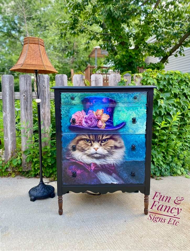 Papier de soie de découpage Sour Puss 21 x 29 po 