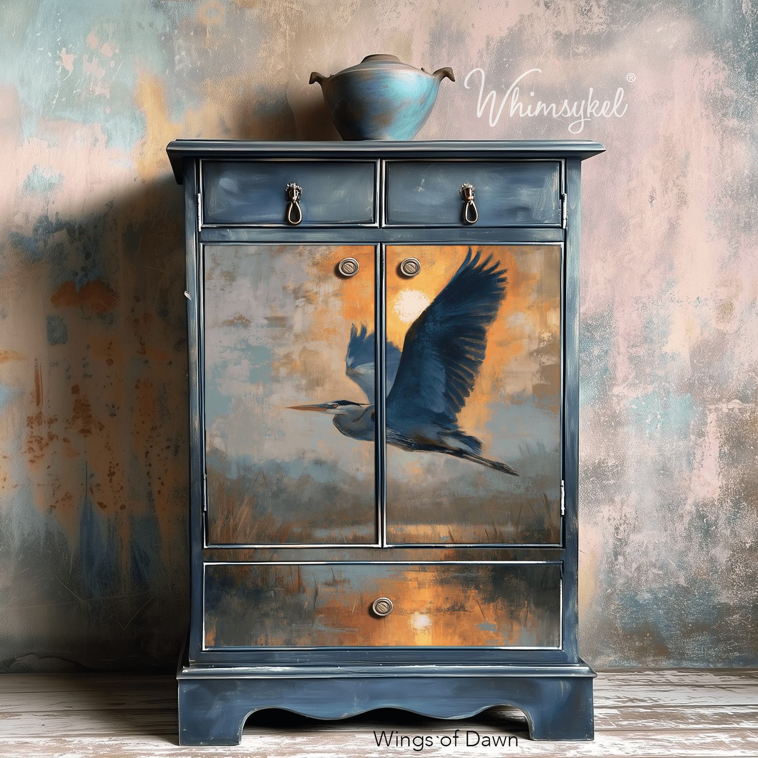 Wings of Dawn | 18lb Decoupage Tissue Paper 21x29 in